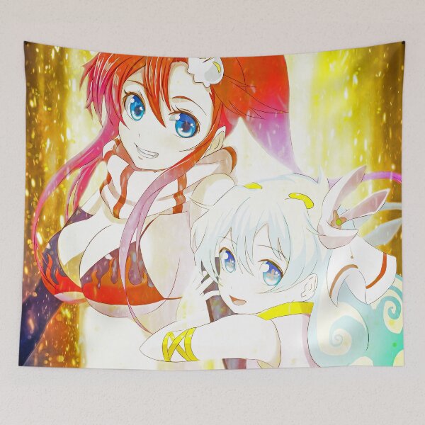 Item preview, Nia Teppelin Bright Joy Gurren Lagann Anime Girl Golden Warm Dreamy Aura designed and sold by Tokyonomad.