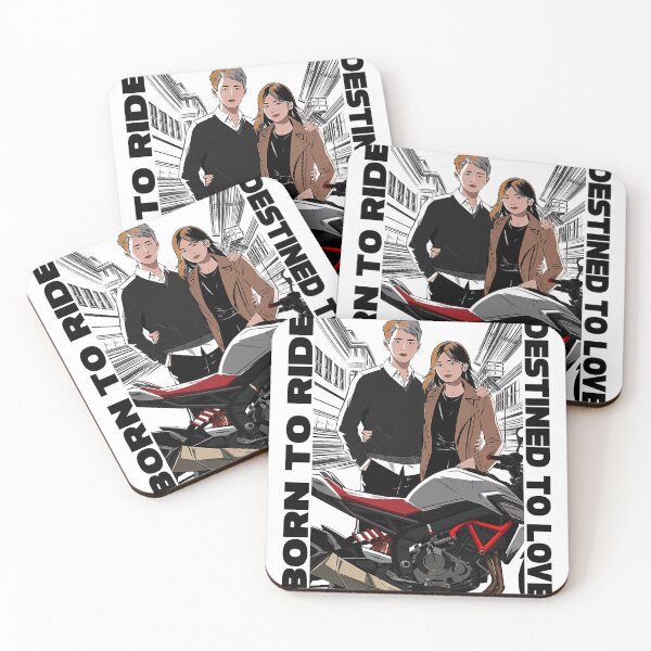 Item preview, Born to ride - Destined to love designed and sold by Concept-Hub.
