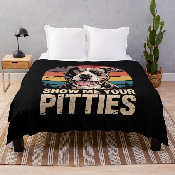Item preview, Show Me Your Pitties Pitbull Dog Lovers Men Women designed and sold by MythWoot.