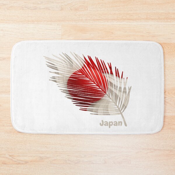Item preview, Abstract Japan Flag – Feather Design designed and sold by ArteJorge48.