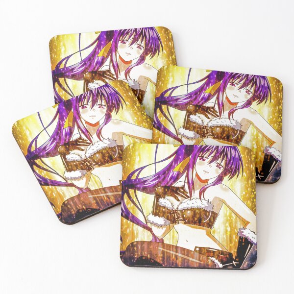 Item preview, Akeno Himejima Enchanting Presence High School DxD Anime Girl Golden Alluring Aura designed and sold by Tokyonomad.