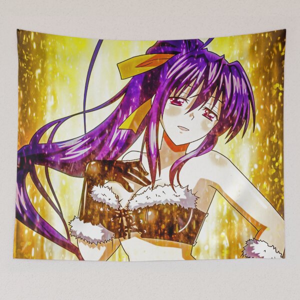 Item preview, Akeno Himejima Enchanting Presence High School DxD Anime Girl Golden Alluring Aura designed and sold by Tokyonomad.