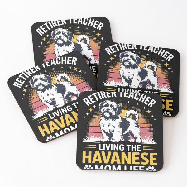 Item preview, Retired Teacher Living Havanese Dog MOM Life  designed and sold by RuthGAArt.