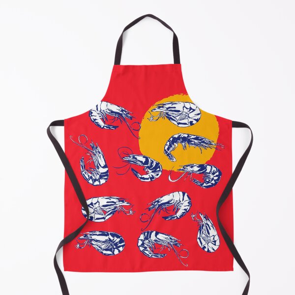 Item preview, Colorful Retro Shrimp Minimalist Illustration designed and sold by MaiZephyr.
