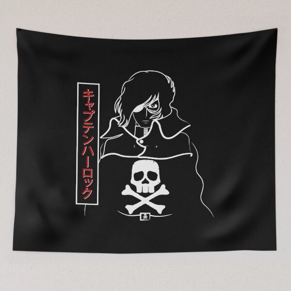Item preview, Memorial Fanart Captain Harlock  designed and sold by lauraleeacosta.