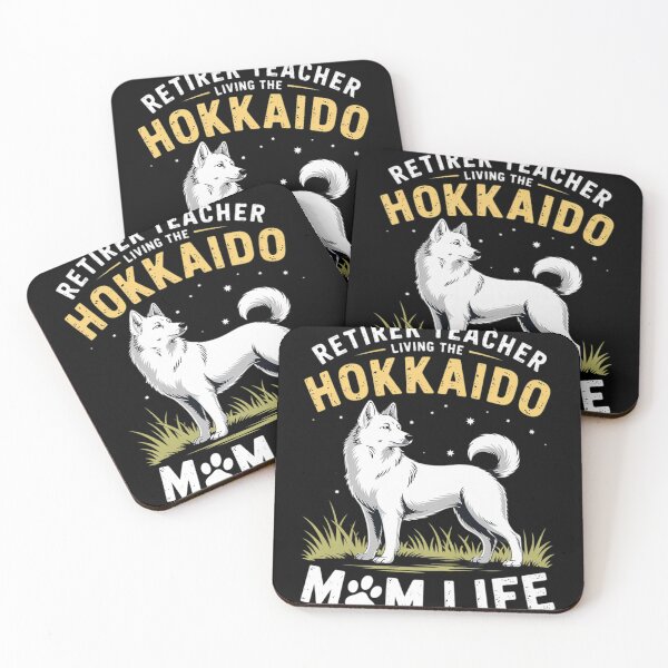 Item preview, Retired Teacher Living Hokkaido Dog MOM Life  designed and sold by RuthGAArt.
