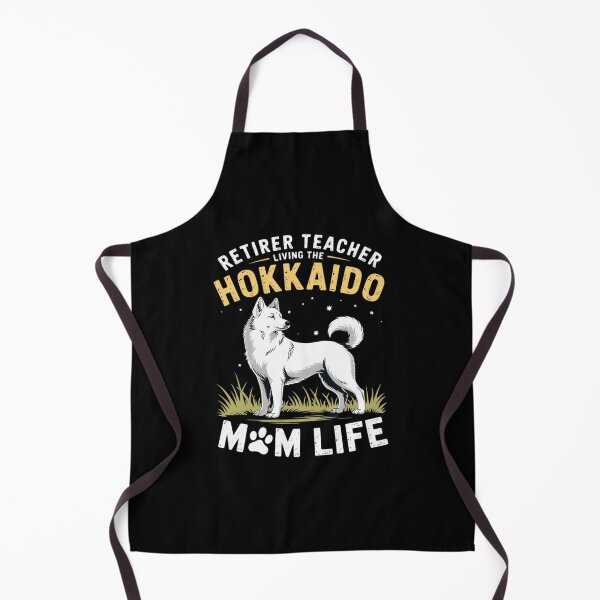 Item preview, Retired Teacher Living Hokkaido Dog MOM Life designed and sold by RuthGAArt.