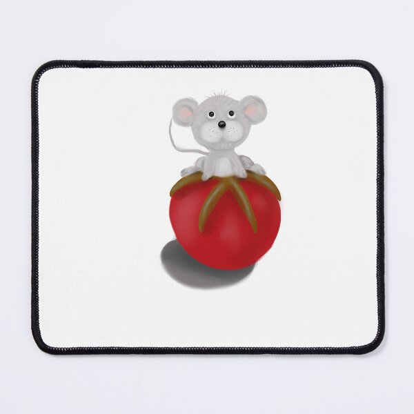 Item preview, Mouse on a Tomato designed and sold by Nightflyer Art.