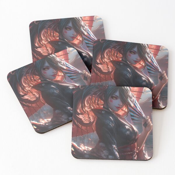 Item preview, Kurumi Tokisaki Date A Live Anime Kimono Autumn Lantern Flame Allure designed and sold by Tokyonomad.