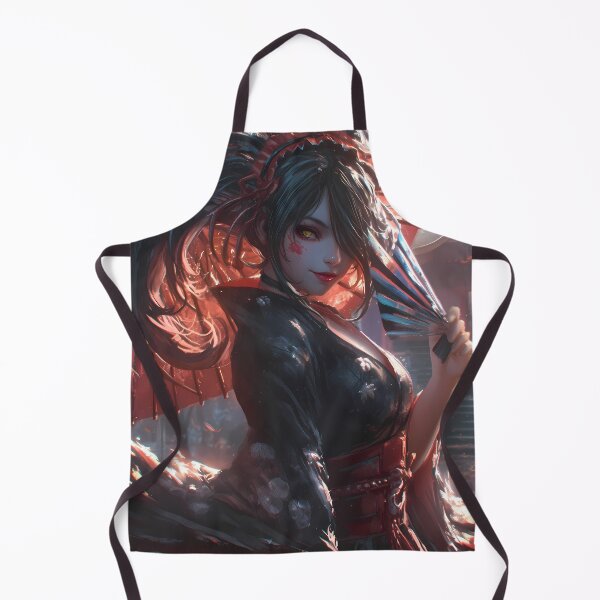 Item preview, Kurumi Tokisaki Date A Live Anime Kimono Autumn Lantern Flame Allure designed and sold by Tokyonomad.
