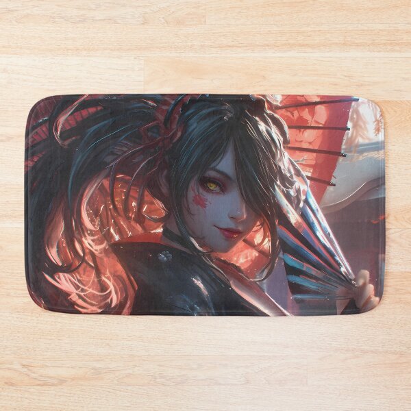 Item preview, Kurumi Tokisaki Date A Live Anime Kimono Autumn Lantern Flame Allure designed and sold by Tokyonomad.