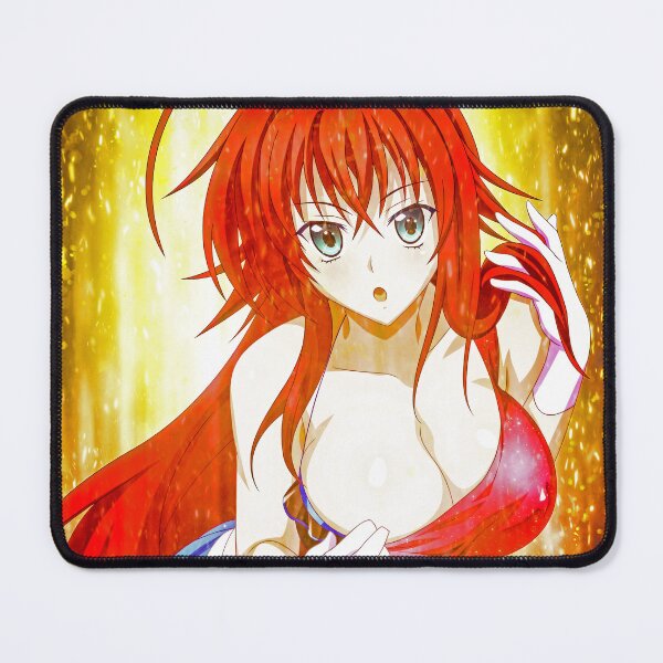 Item preview, Rias Gremory Fiery Beauty High School DxD Anime Girl Bold Golden Radiant Aura designed and sold by Tokyonomad.