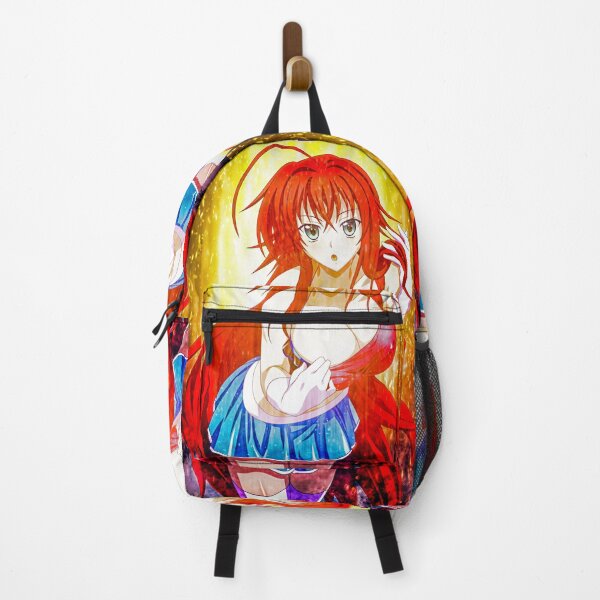 Item preview, Rias Gremory Fiery Beauty High School DxD Anime Girl Bold Golden Radiant Aura designed and sold by Tokyonomad.