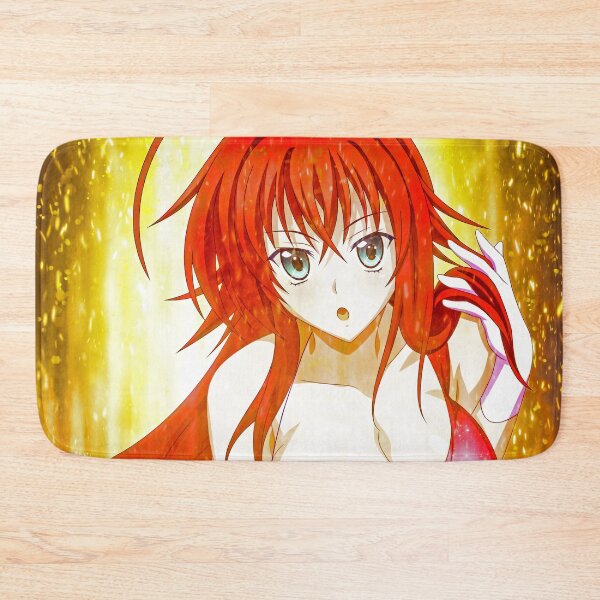 Item preview, Rias Gremory Fiery Beauty High School DxD Anime Girl Bold Golden Radiant Aura designed and sold by Tokyonomad.