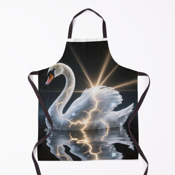Item preview, Majestic Swan of Crystal and Sunlight Beams designed and sold by Wonderful Designs.