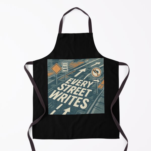 Item preview, Every Street Writes - Urban Typography Illustration designed and sold by MKreative Studio.