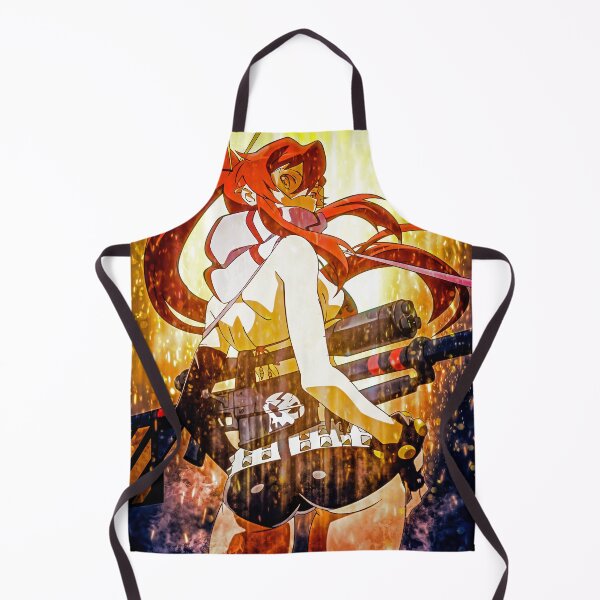 Item preview, Yoko Littner Fiery Presence Gurren Lagann Anime Girl Golden Bold Warrior designed and sold by Tokyonomad.