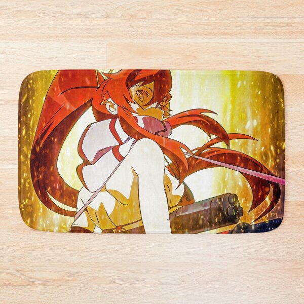 Item preview, Yoko Littner Fiery Presence Gurren Lagann Anime Girl Golden Bold Warrior designed and sold by Tokyonomad.