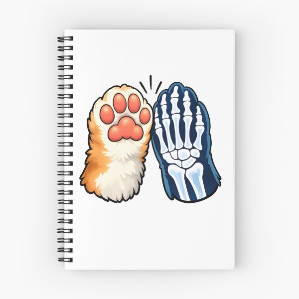 Item preview, Skeleton Paw High-Five – Veterinary X-Ray Cute Design designed and sold by Bettybee00.