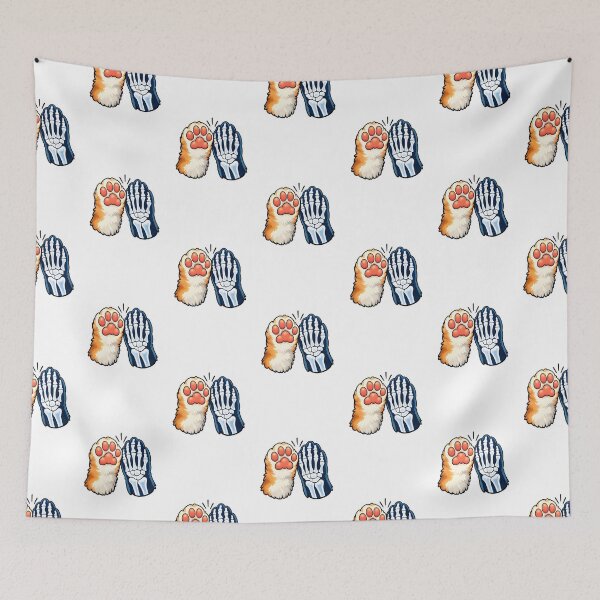 Item preview, Skeleton Paw High-Five – Veterinary X-Ray Cute Design designed and sold by Bettybee00.