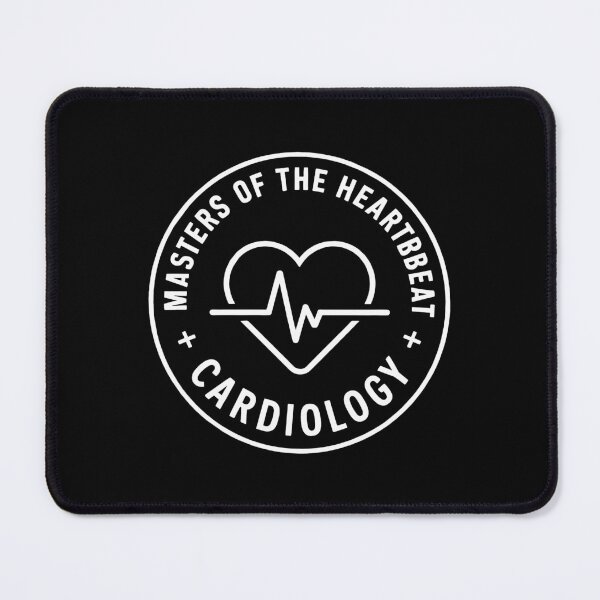 Item preview, Cardiologist Badge Masters of the Heartbeat Medical Gift designed and sold by Slaw-Creation.