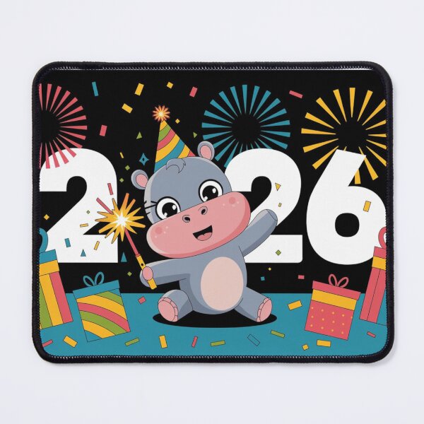 Item preview, Celebrating 2026 with Hippo Style designed and sold by NeatThingLover.
