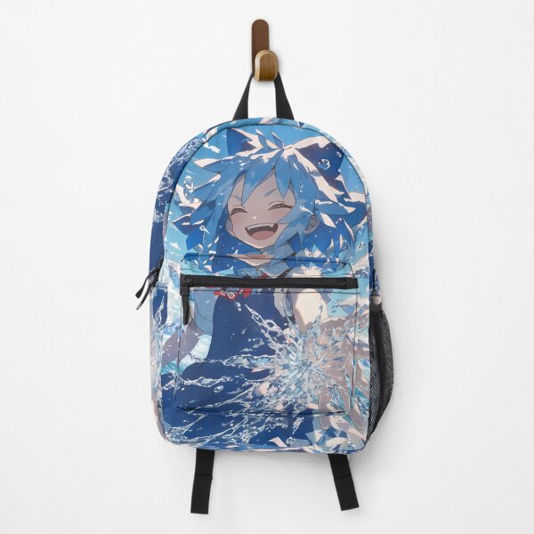 Item preview, Cirno Touhou Anime Ice Splash Blue Energy Joy Sky Magic designed and sold by Tokyonomad.