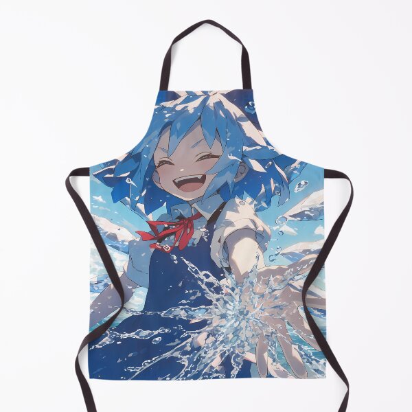 Item preview, Cirno Touhou Anime Ice Splash Blue Energy Joy Sky Magic designed and sold by Tokyonomad.