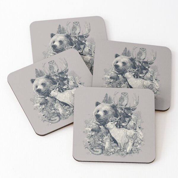 Item preview, Forest Animal Vintage Collection designed and sold by EnjoyFunGifts.