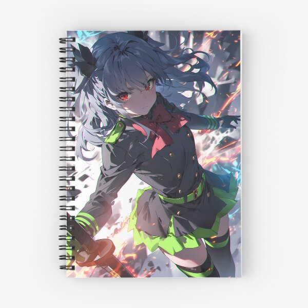 Item preview, Hiiragi Shinoa Seraph End Anime Blade Sparks Battle Spirit Night designed and sold by Tokyonomad.