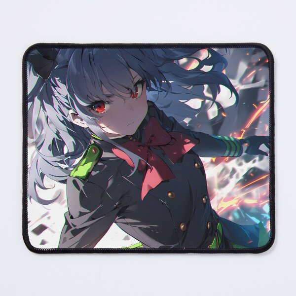 Item preview, Hiiragi Shinoa Seraph End Anime Blade Sparks Battle Spirit Night designed and sold by Tokyonomad.