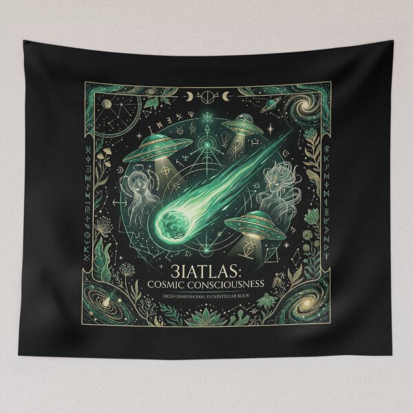 Item preview, 3iatlas Cosmic Consciousness Ethereal Alien Runes designed and sold by zzz888.