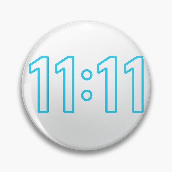 Item preview, 11:11 Angel Number Blue Glow designed and sold by HiteshArt111.