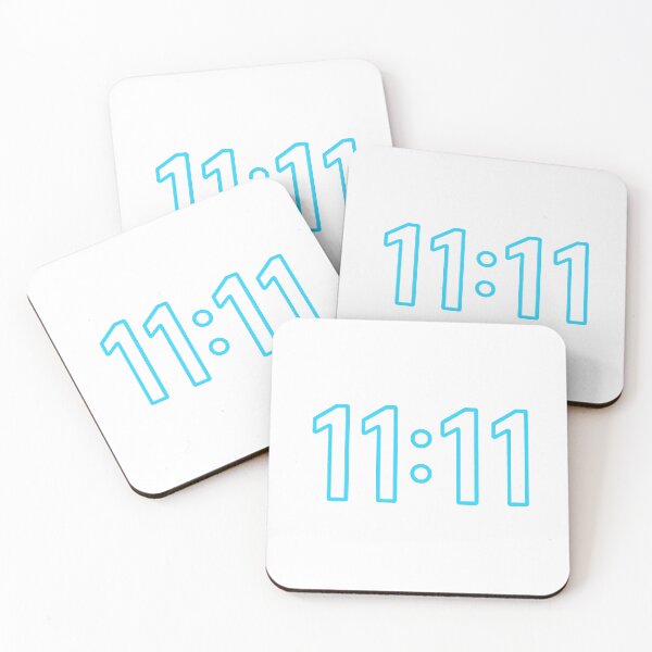 Item preview, 11:11 Angel Number Blue Glow designed and sold by HiteshArt111.