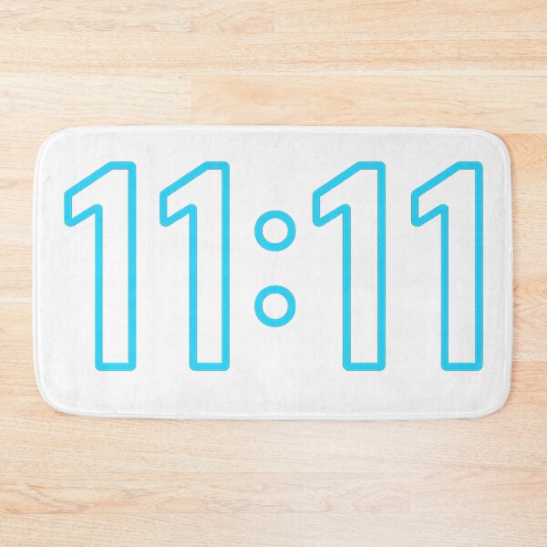 Item preview, 11:11 Angel Number Blue Glow designed and sold by HiteshArt111.