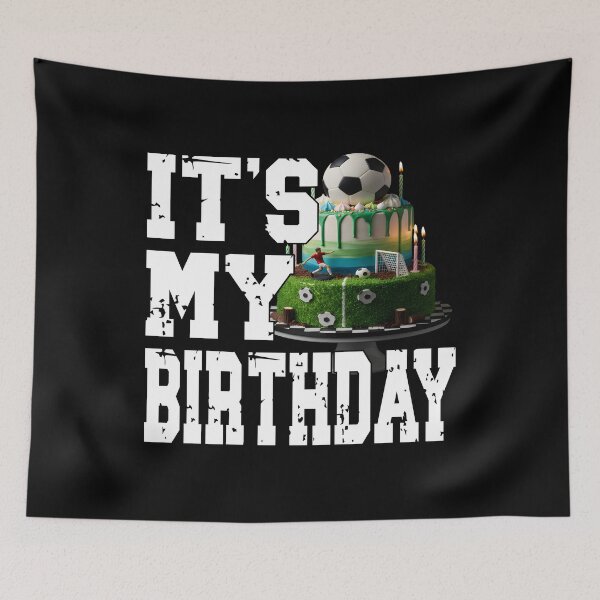Item preview, IT'S MY BIRTHDAY football player soccer player birthday football fan or soccer fans birthday my official birthday wear designed and sold by Jt41.