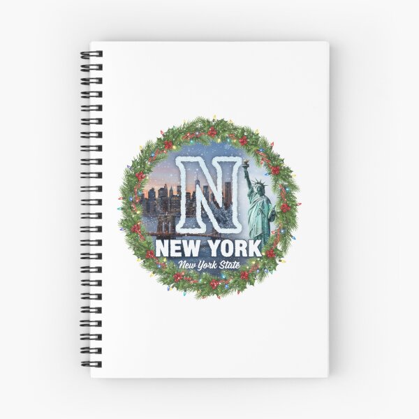 Item preview, New York Winter Christmas Badge Snowbound Frostmark Design designed and sold by Imaginarium of Chaos falcon88 .