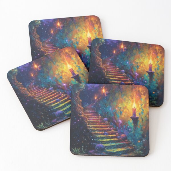 Item preview, Staircase to Heaven, Candles and Stars designed and sold by Mianku | Für das Leben.