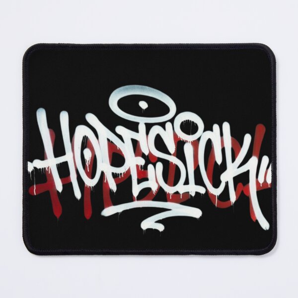 Item preview, White and Red HOPESICK Graffiti Handstyle designed and sold by SKITZVOID.
