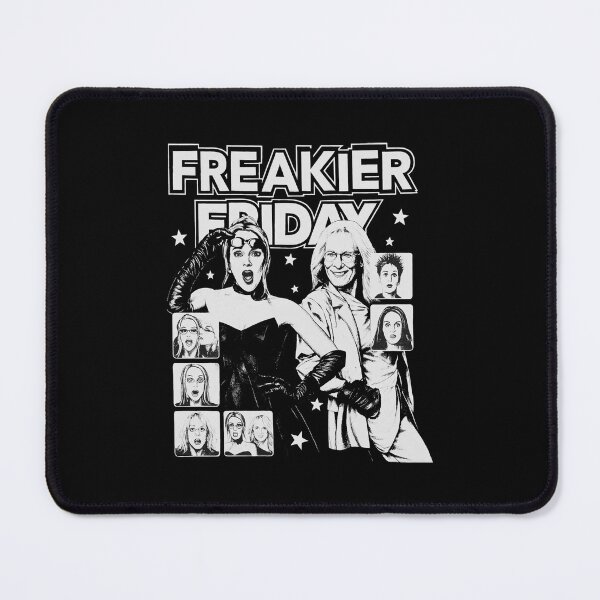 Item preview, Freakier Friday Black And White Character Collage Poster designed and sold by dorenearmstead.
