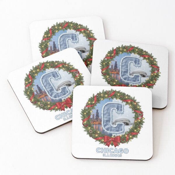 Item preview, Chicago Winter Christmas Badge Frostline Blizzard Design designed and sold by Imaginarium of Chaos falcon88 .