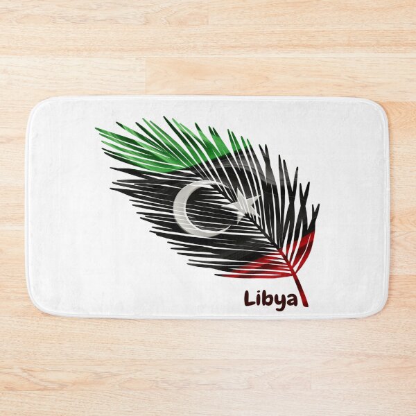 Item preview, Abstract Libya Flag – Feather Design designed and sold by ArteJorge48.