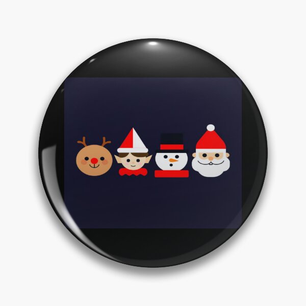 Item preview, Whimsical Christmas Crew – Santa, Elf, Snowman & Reindeer Holiday Art for Gifts, Cards & Apparel designed and sold by Bright Nest Studio.