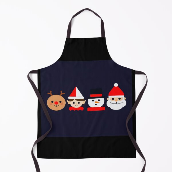 Item preview, Whimsical Christmas Crew – Santa, Elf, Snowman & Reindeer Holiday Art for Gifts, Cards & Apparel designed and sold by Bright Nest Studio.