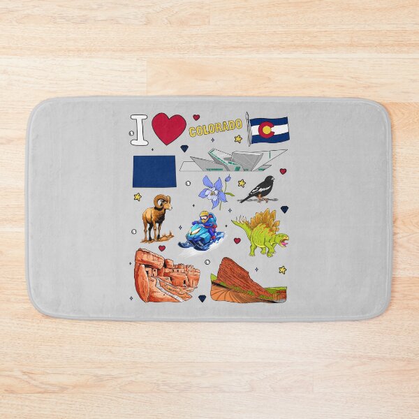 Item preview, Colorado Adventure Essentials: Landmarks & Wildlife Sticker Art designed and sold by mashmosh.