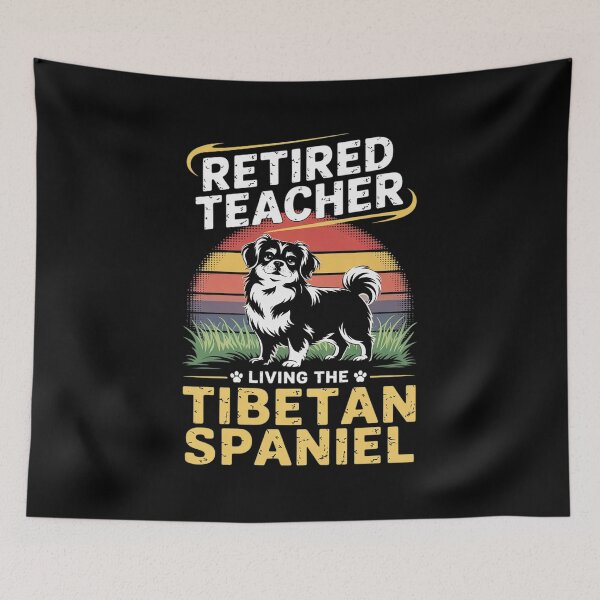 Artikelvorschau, Pensionierte Lehrerin, die ein Leben als Mutter eines Tibet-Spaniels führt entworfen und verkauft von VerseFarm.