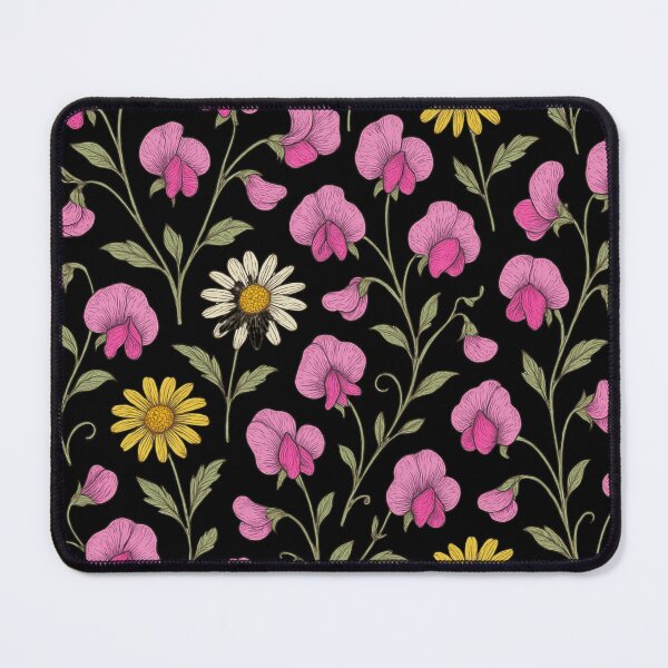 Item preview, April | Sweet Pea and Daisy flowers designed and sold by vagar.