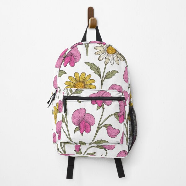 Item preview, April | Sweet Pea and Daisy flowers designed and sold by vagar.