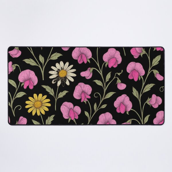 Item preview, April | Sweet Pea and Daisy flowers designed and sold by vagar.