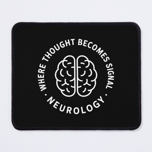 Item preview, Neurologist Badge Where Thought Becomes Signal Medical Gift designed and sold by Slaw-Creation.